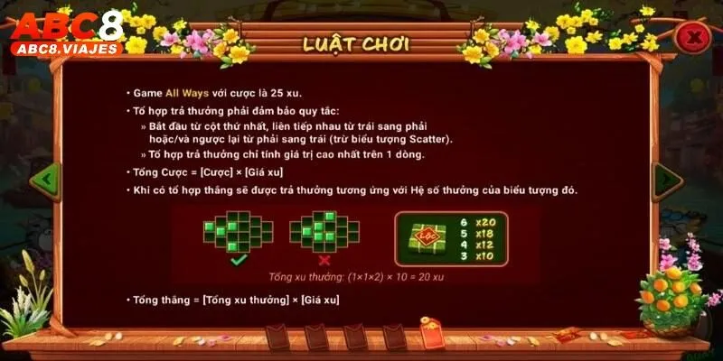 Luật chơi cơ bản dễ hiểu